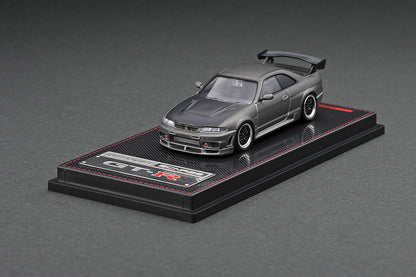 [ Back-order ] ignition model IG2507 1:64 NISMO R33 GT-R Titanium Gray