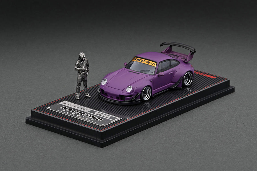 [ Back-order ] ignition model IG2151 1:64 RWB 993 Matte Purple With Mr.Nakai