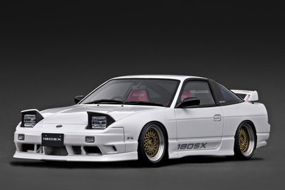 [ Back-order ] ignition model IG3763 1:18 Nissan 180SX TYPE X RPS13 White model car