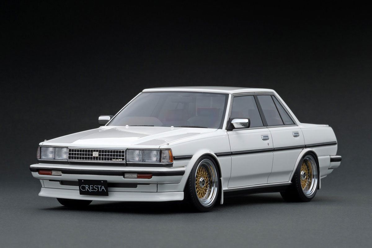 [ Back-order ] ignition model IG3828 1:18 Toyota CRESTA Super Lucent TWINCAM24 GX71 White model car