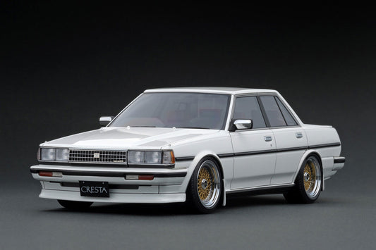 [ Back-order ] ignition model IG3828 1:18 Toyota CRESTA Super Lucent TWINCAM24 GX71 White model car