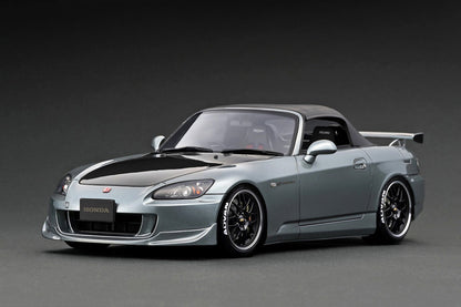 IG2590 ignition model 1:18 Honda S2000 (AP2) Dark Silver Resin