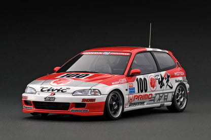 [ Back-order ] ignition model IG3353 1:18 IDEMITSU MOTION MUGEN CIVIC (#100) 1993 JTC model car