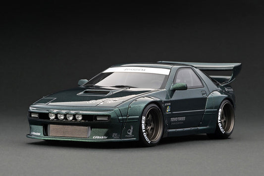 [ Back-order ] ignition model IG2915 1:18 PANDEM RX-7 (FC3S) Green Metallic model car