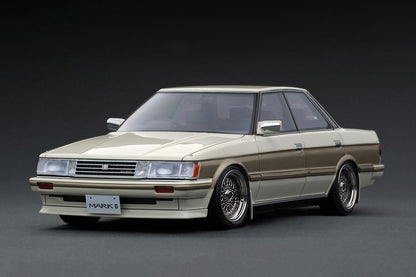[ Back-order ] ignition model IG3821 1:18 Toyota Mark II Grande GX71 Pearl White Gold model car