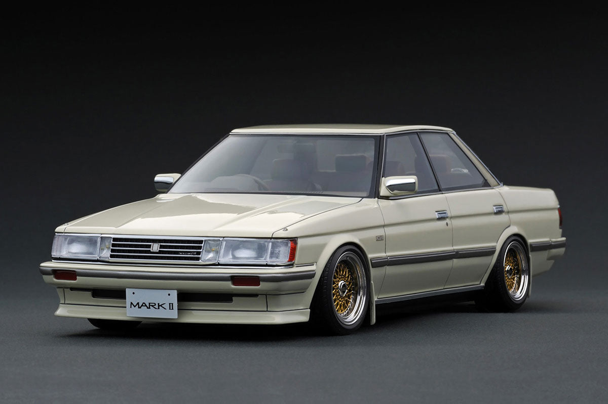 [ Back-order ] ignition model IG3822 1:18 Toyota Mark II Grande Limited GX71 Pearl White model car