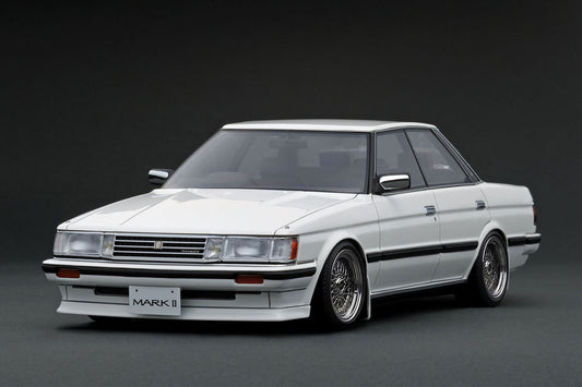 [ Back-order ] ignition model IG3819 1:18 Toyota Mark II Grande GX71 White model car