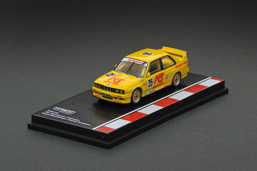 [ Back-order ]  Tarmac Works T64-009-91JTCC35 1:64 BMW M3 JTCC 1991 #35 Division 2 Champion model car