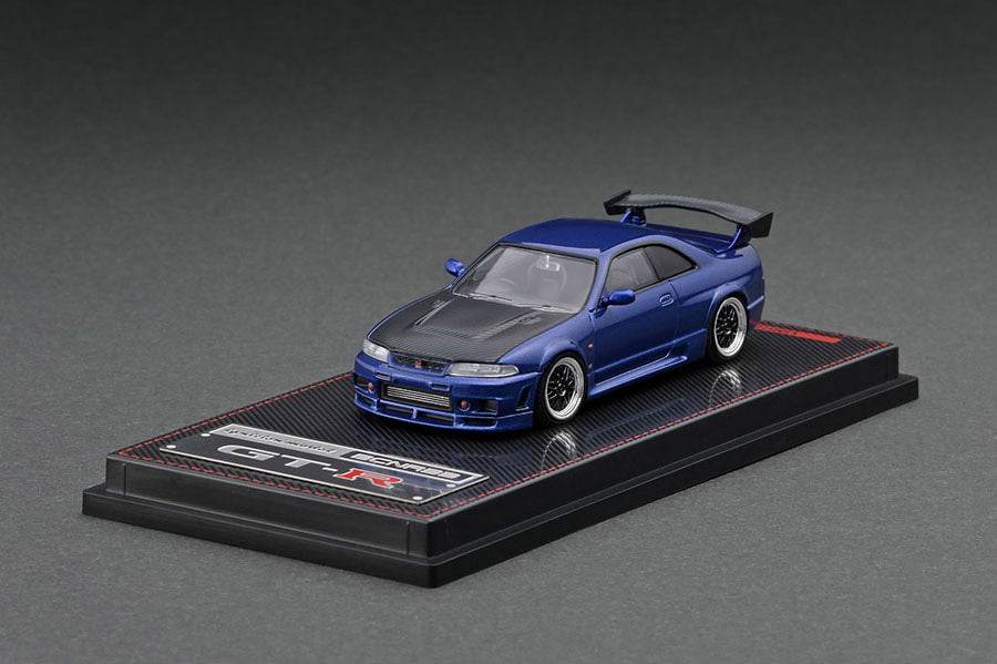 [ Back-order ] ignition model IG2508 1:64 Nissan R33 GT-R Blue Metallic