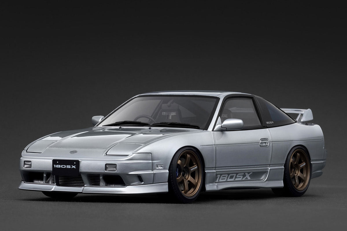 [ Back-order ] ignition model IG3761 1:18 Nissan 180SX TYPE X RPS13 Silver model car