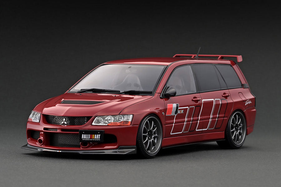 [ Back-order ] ignition model IG2771 1:18 Mitsubishi Lancer Evolution Wagon (CT9W) Red