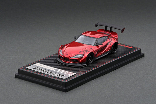 [ Back-order ] ignition model IG2332 1:64 PANDEM Supra (A90) Red Metallic model car