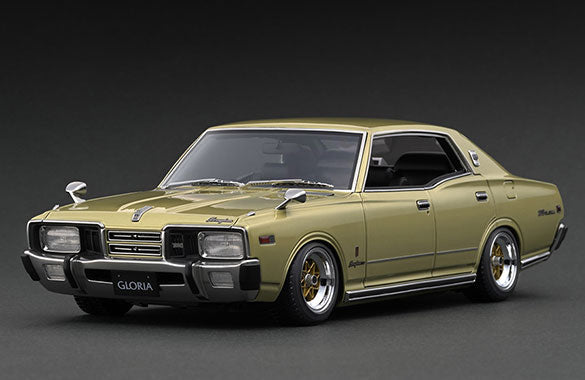 [ Back-order ] ignition model IG3554 1:18 Nissan Gloria Brougham 330 Gold model car