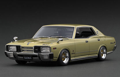 [ Back-order ] ignition model IG3554 1:18 Nissan Gloria Brougham 330 Gold model car