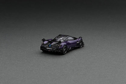 [ Back-order ]  Tarmac Works T64G-TL014-PU 1:64 Pagani Huayra BC Viola PSO model car