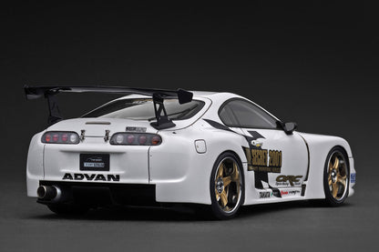 [ Back-order ] ignition model IG3744 1:18 TOP SECRET GT300 Supra A80 White model car