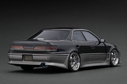 [ Back-order ] ignition model IG3579 1:18 VERTEX JZX100 MARK II Black Gun Metallic model car