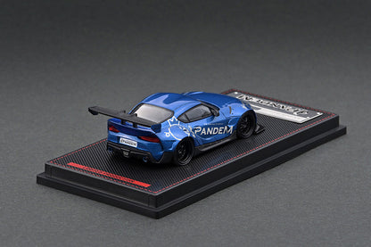 [ Back-order ] ignition model IG2331 1:64 PANDEM Supra (A90) Blue Metallic