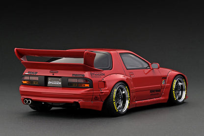 [ Back-order ] ignition model IG2914 1:18 PANDEM RX-7 (FC3S) Red model car