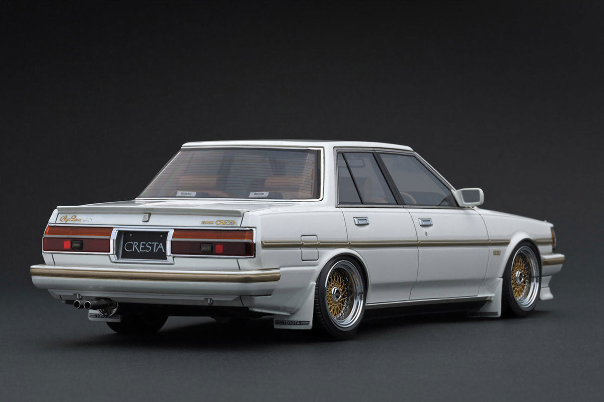 [ Back-order ] ignition model IG3830 1:18 Toyota CRESTA Super Lucent TWINCAM24 EXCEED GX71 Pearl White model car