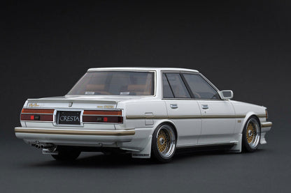 [ Back-order ] ignition model IG3830 1:18 Toyota CRESTA Super Lucent TWINCAM24 EXCEED GX71 Pearl White model car