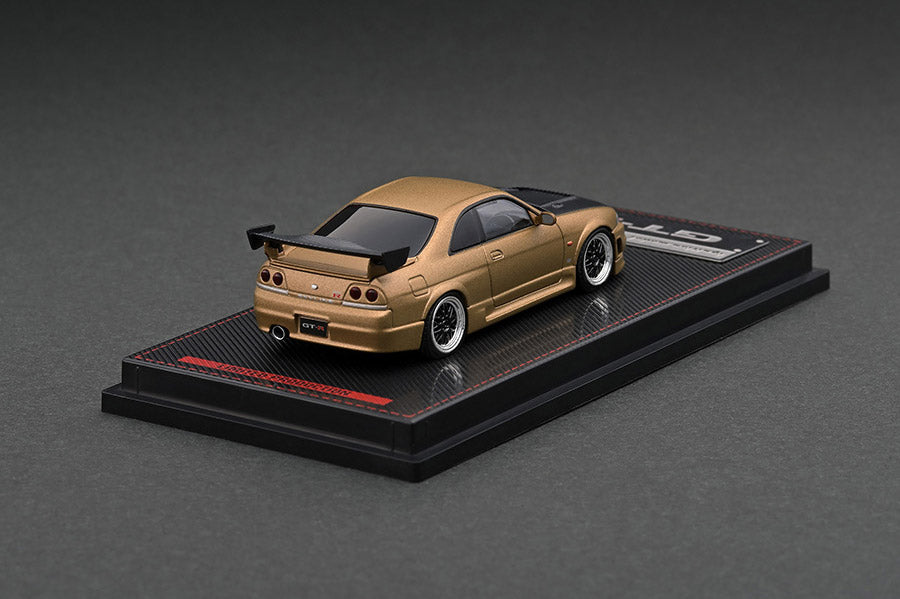 [ Back-order ] ignition model IG2509 1:64 Nismo R33 GT-R Matte Gold