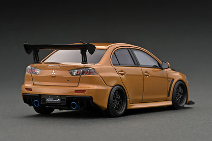 [ Back-order ] ignition model IG2737 1:43 Mitsubishi Lancer Evolution X (CZ4A) Gold model car