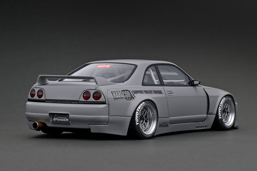 [ Back-order ] ignition model IG3034 1:18 PANDEM GT-R (BCNR33) Matte Gray model car