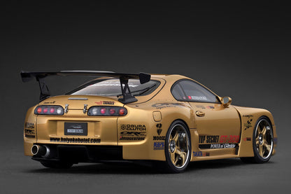 [ Back-order ] ignition model IG3743 1:18 TOP SECRET GT300 Supra A80 Gold model car