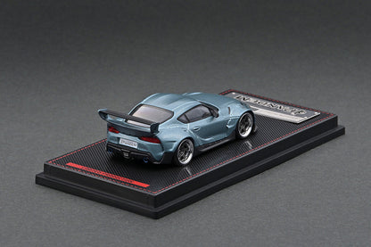 [ Back-order ] ignition model IG2334 1:64 PANDEM Supra (A90) Matte Blue Gray Metallic