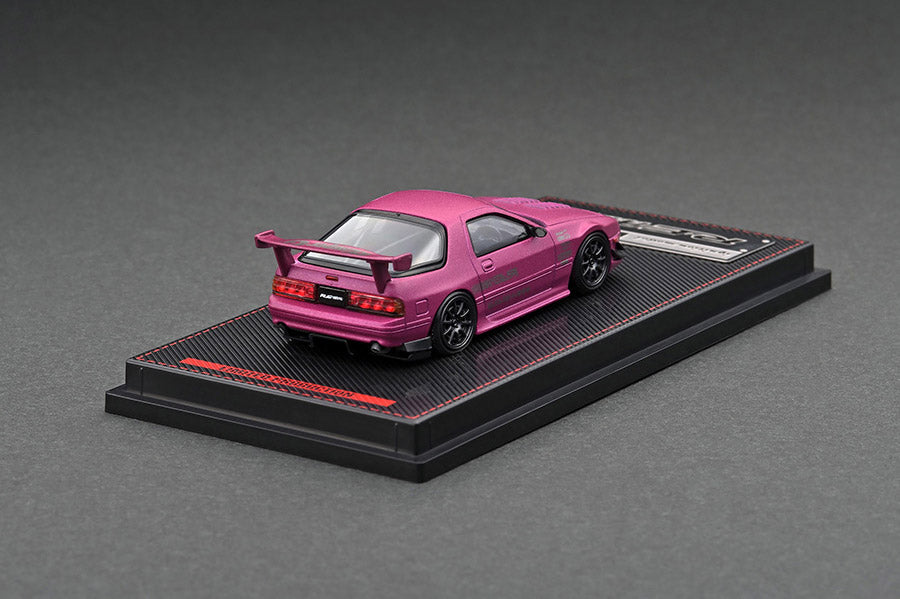 [ Back-order ] ignition model IG2499 1:64 Mazda RX-7 (FC3S) RE Amemiya Matte Purple Metallic