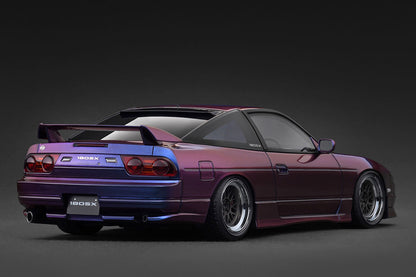 [ Back-order ] ignition model IG3762 1:18 Nissan 180SX TYPE X RPS13 Purple Metallic model car