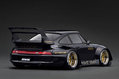 [ Back-order ] ignition model IG3625 1:18 RWB 993 Black model car