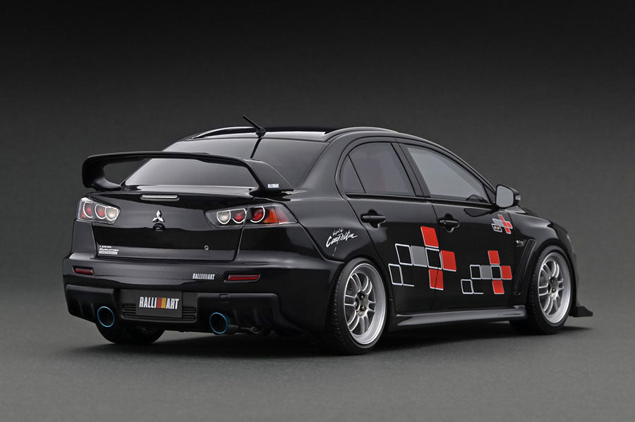 [ Back-order ] ignition model IG3435 1:18 Mitsubishi Lancer Evolution X (CZ4A) Black Metallic model car