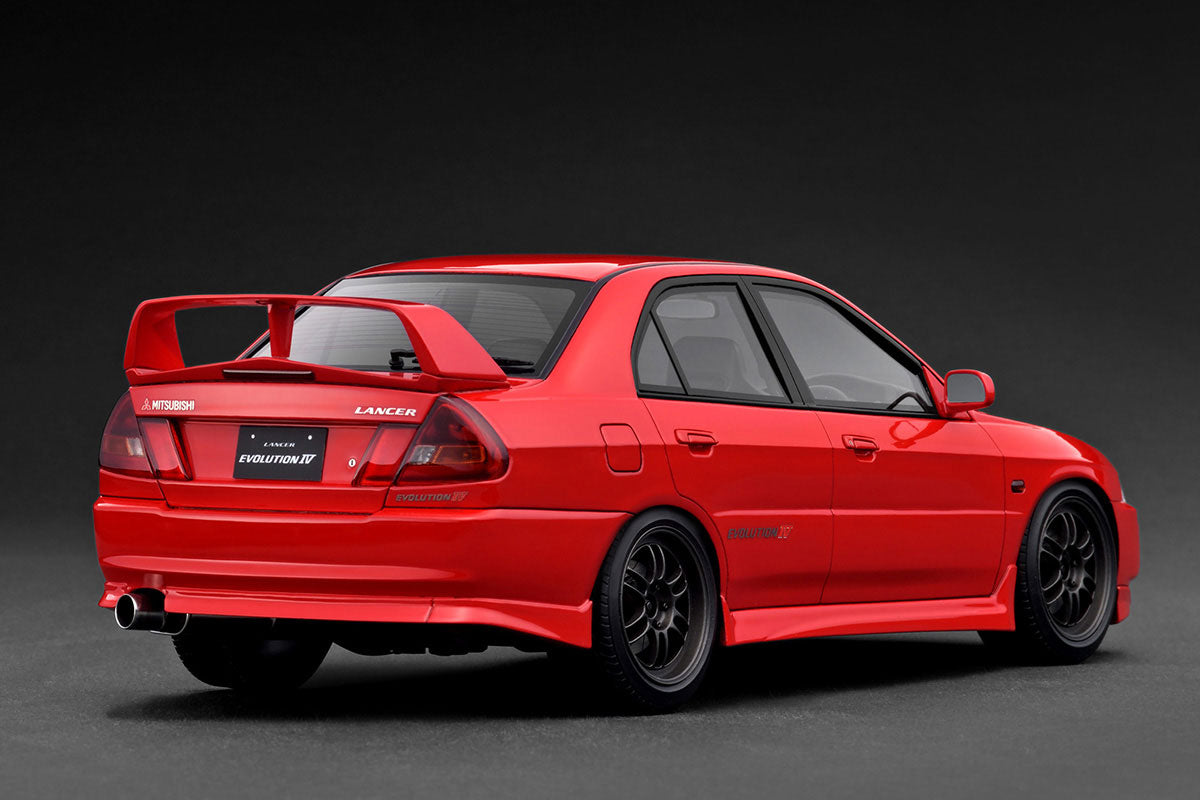 [ Back-order ] ignition model IG3783 1:18 Mitsubishi LANCER EVOLUTION IV CN9A Red model car