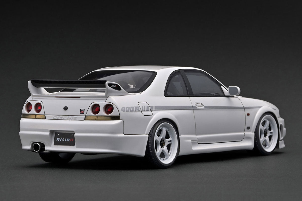 [ Back-order ] ignition model IG3653 1:18 NISMO 400R BCNR33 White model car