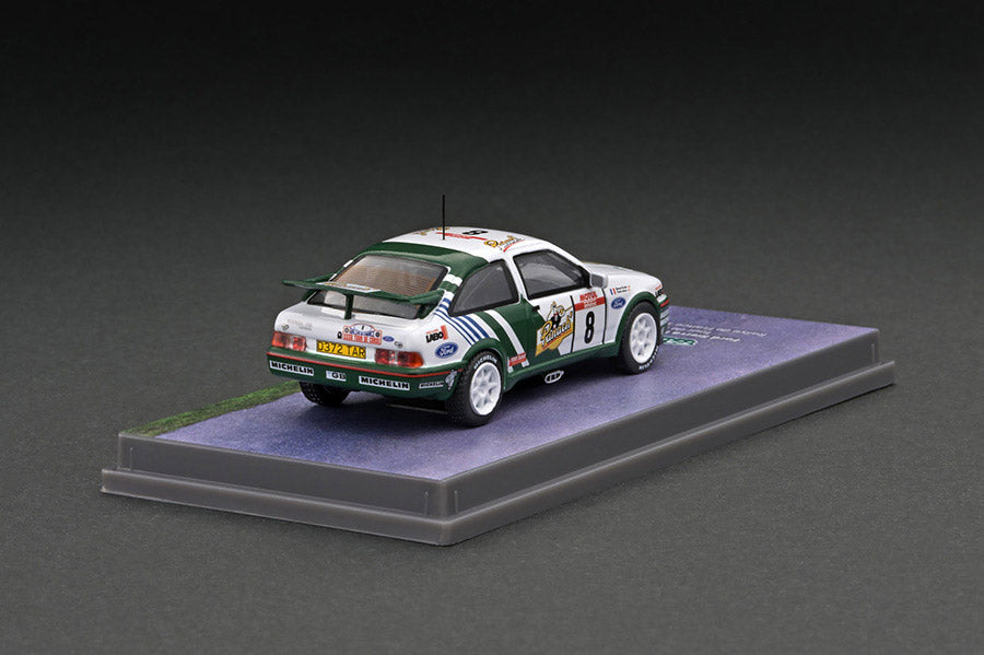 [ Back-order ]  Tarmac Works T64-058-88TDC08 1:64 Ford Sierra RS Cosworth Tour de Corse Rallye de France 1988 Winner model car