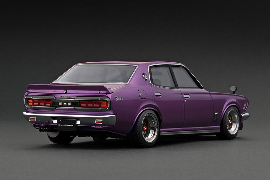 [ Back-order ] ignition model IG3171 1:18 Nissan Bluebird U 2000GTX (G610) Purple Metallic