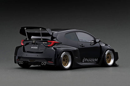 [ Back-order ] ignition model IG2901 1:18 PANDEM GR YARIS (4BA) Black model car