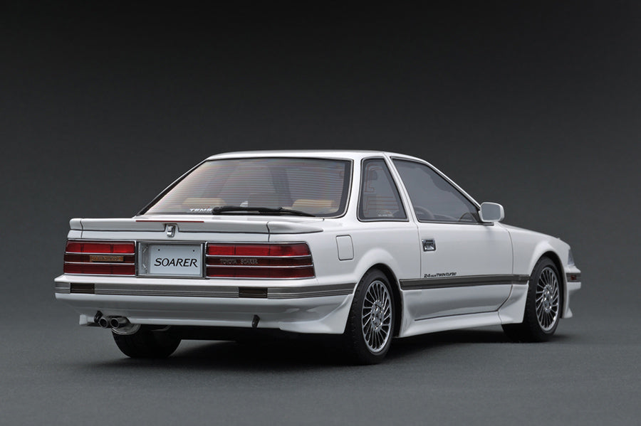 IG1328 ignition model 1:18 Toyota Soarer (Z20) 2.0GT-TWIN TURBO L White Normal-Wheel