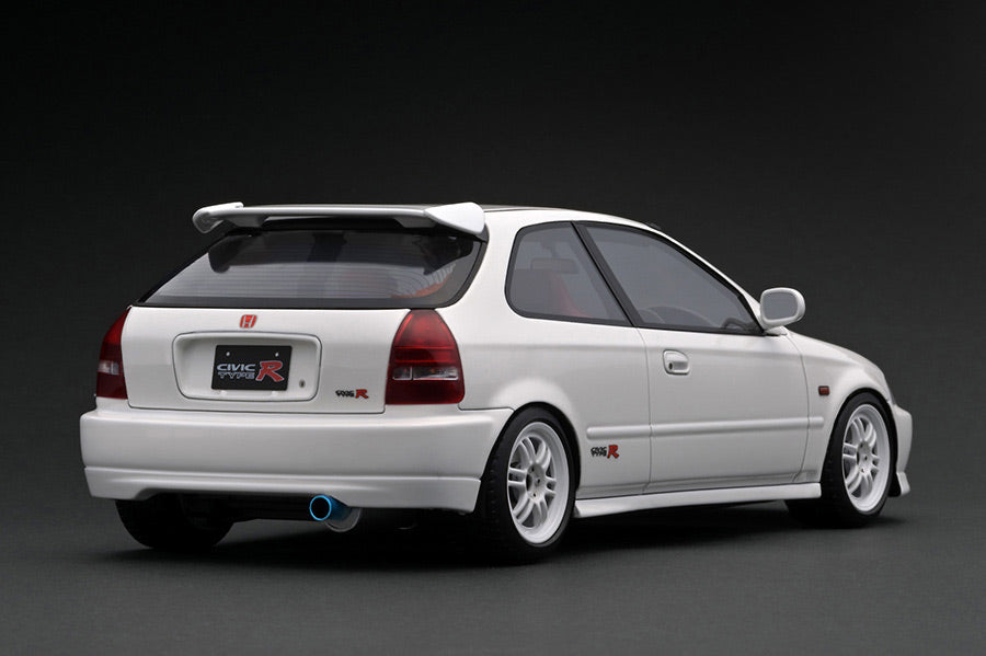 IG2673 ignition model 1:18 Honda CIVIC (EK9) Type R White