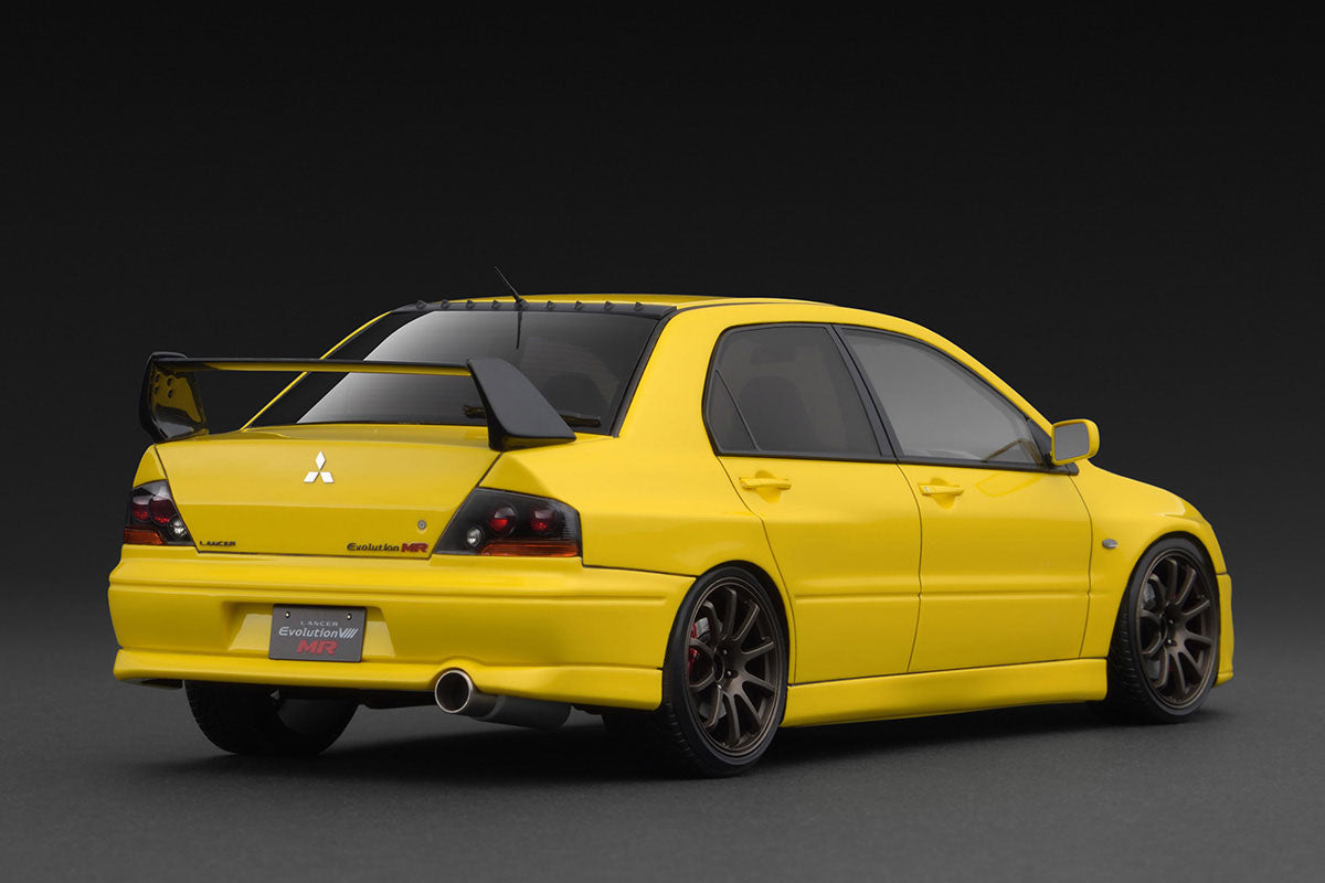 [ Back-order ] ignition model IG3837 1:18 Mitsubishi Lancer Evolution VIII MR CT9A Yellow model car