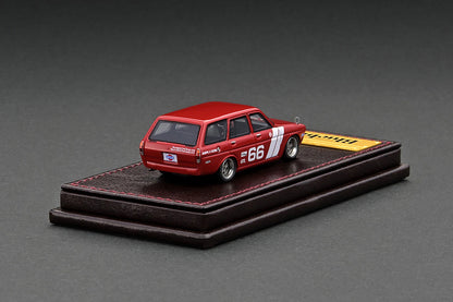 [ Back-order ] ignition model IG2928 1:64 Datsun Bluebird (510) Wagon Red model car