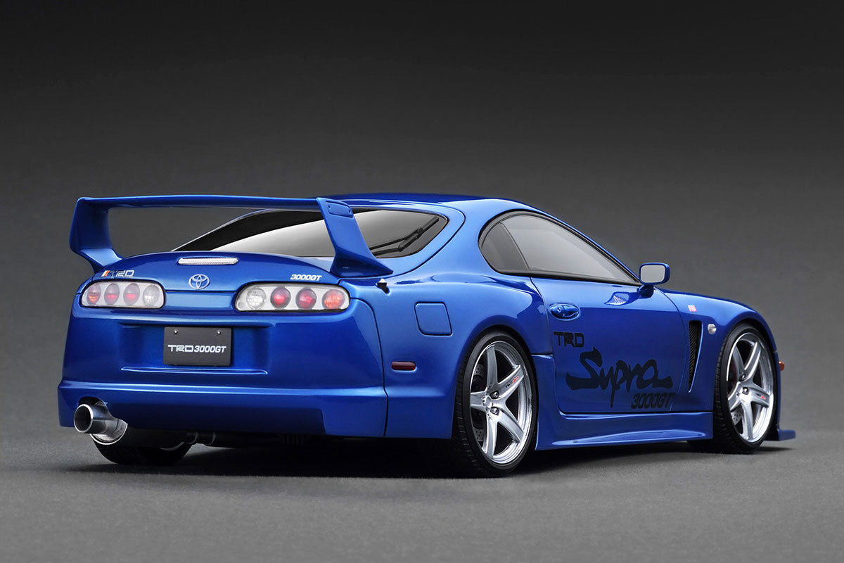 [ Back-order ] ignition model IG3604 1:18 Toyota Supra A80 TRD 3000GT Blue Metallic model car
