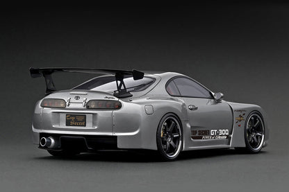 IG2490 ignition model 1:18 Toyota TOP SECRET GT300 Supra (JZA80) Silver