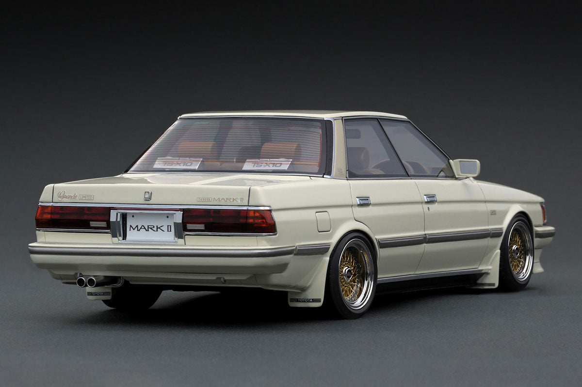 [ Back-order ] ignition model IG3822 1:18 Toyota Mark II Grande Limited GX71 Pearl White model car