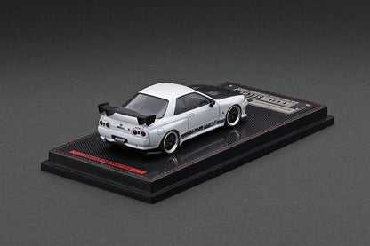 [ Back-order ] ignition model IG2395 1:64 TOP SECRET GT-R (VR32) Matte Pearl White