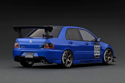 [ Back-order ] ignition model IG2378 1:18 Mitsubishi Lancer Evolution IX (CT9A) Blue model car