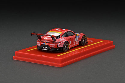 [ Back-order ]  Tarmac Works T64-032-18NUR02 1:64 Porsche 911 GT3 R Nurburgring 24h 2018 model car