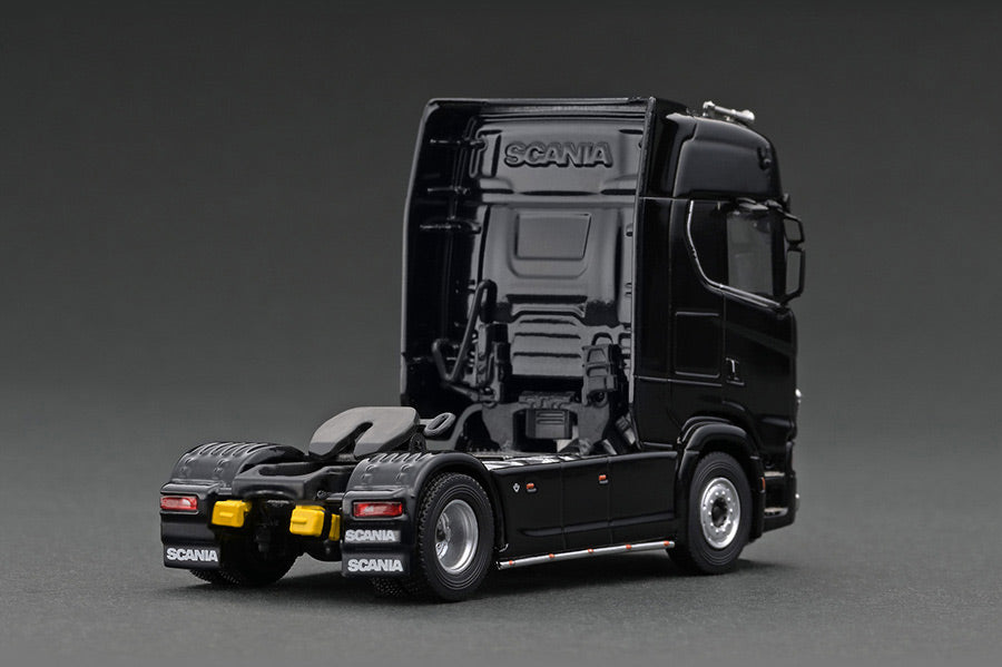 [ Back-order ] KENGFAI TK-KF037-1 1:64 Scania V8 730S 4x2 Black (trailer head)